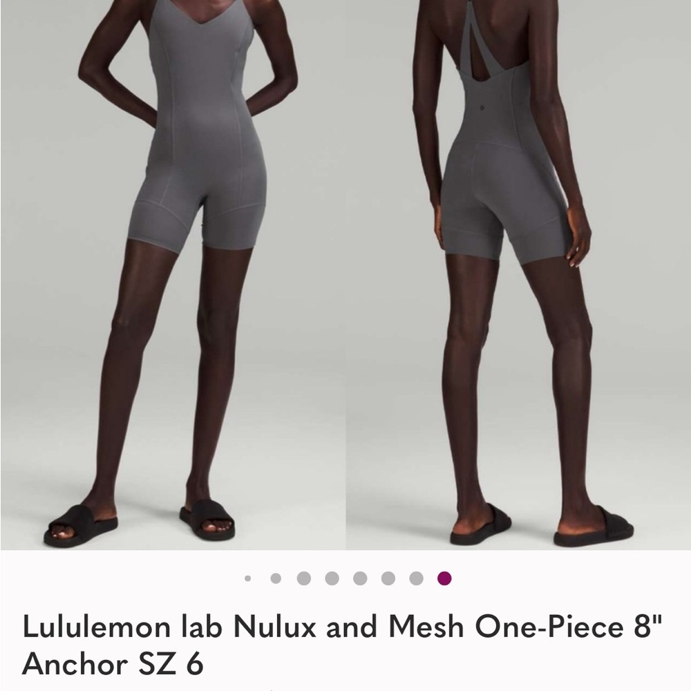 Lululemon Athletica Gray Nulux One-Piece